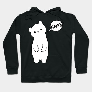 White bear says Nani?! Hoodie